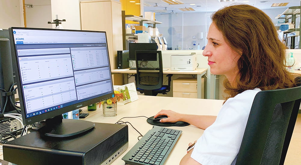 Customer testimonial from La Paz Hospital